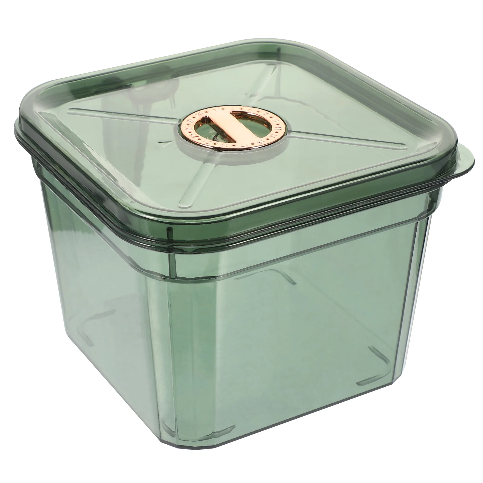

Lettuce Keeper Fridge Refrigerator Crisper Plastic Storage Case Fruit Container