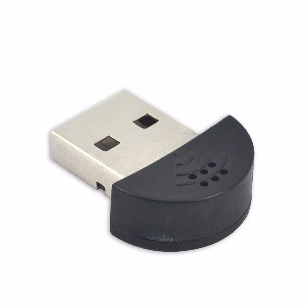 Супер мини USB 2 0 Микрофон MIC Аудио Адаптер Портативный Студийный речевой драйвер