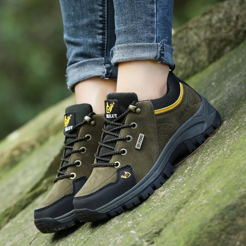 Hot Sale Fashion Outdoor Hiking Man Mountain Shoe Large Size 47 Waterproof Trekking Sneakers Men Non-slip Travel Unisex Sneakers