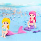 Милая маленькая Русалочка, аквариумное украшение для аквариума, аквариумные аксессуары для украшения стола, аксессуары для домашних животных