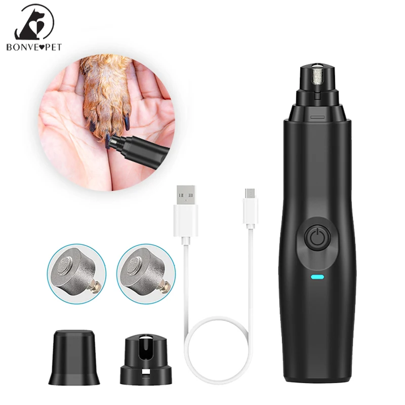 Professional Electric Nail Clipper For Dogs Grooming Recharg