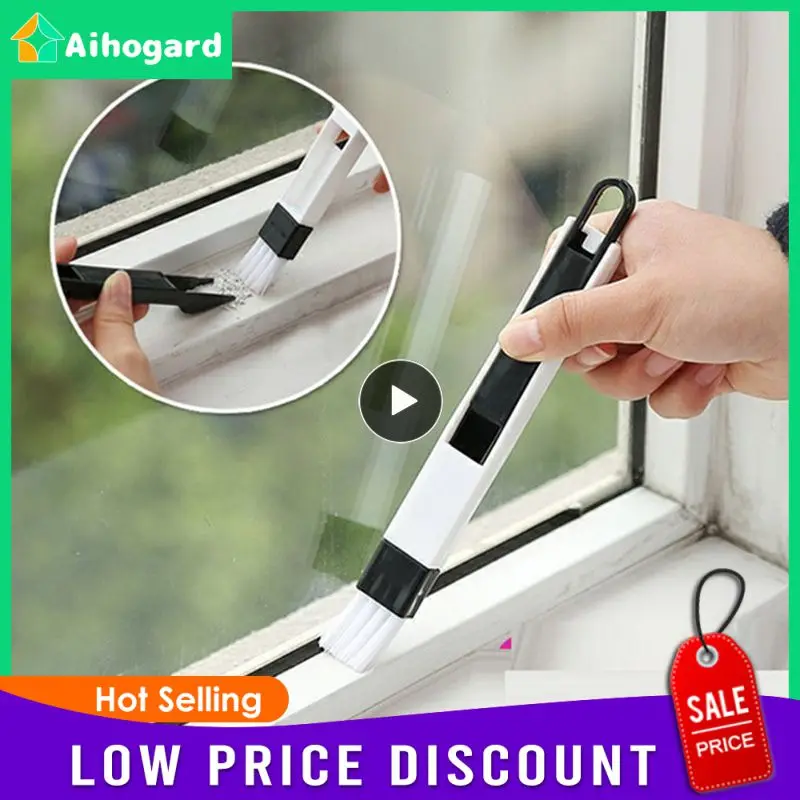 

With Dustpan Crevice Brush Multifunction Portable Cleaning Brush 2 Colours Deep Cleaning Cleaning Brush Small And Portable