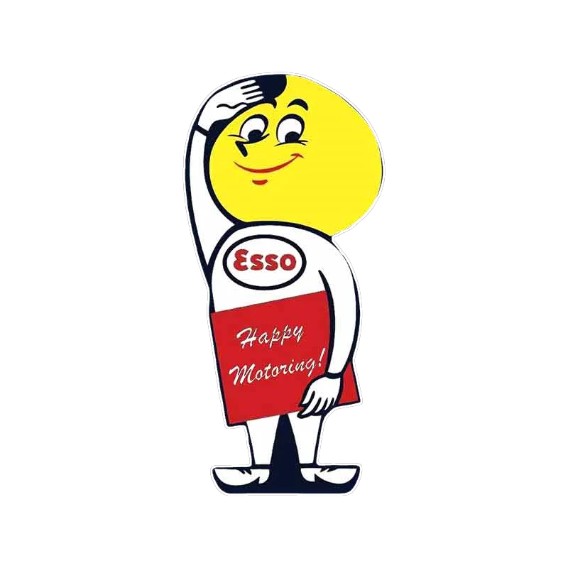 

N443 # Автомобильная наклейка Esso Boy Man, водонепроницаемая виниловая наклейка, автомобильные аксессуары, наклейка для самостоятельного стайлин...