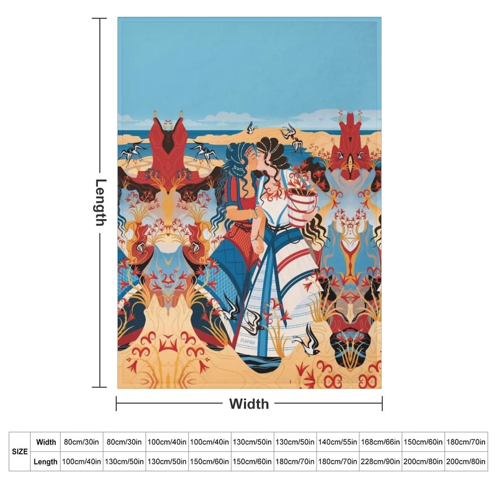 Любители Акриtiri - SFW Плед Путешествия Летние меховые изделия Кровать плед Одеяла