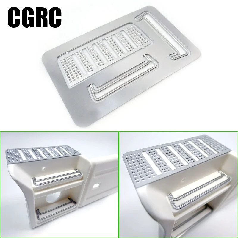 

Side Skirts Model Exclusive Metal Pedal for 1/14 Tamiya RC Truck Trailer Tipper Scania R620 470 Car DIY Parts