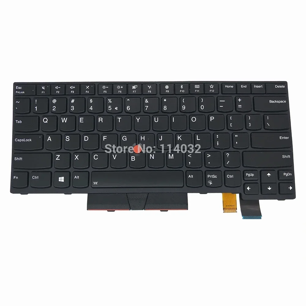 Клавиатура с подсветкой США для Lenovo T470 20JM 20JN T480 A475 A485 T460S английские