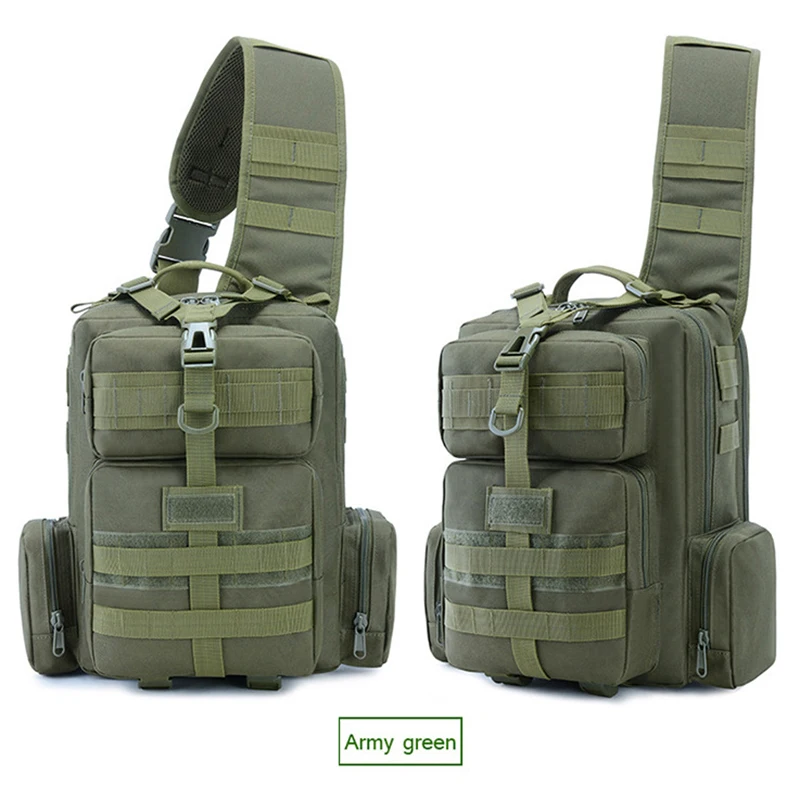 Military Tactics Backpack Man Gym Fitness Travel Luggage Tactical Hunting Training Shoulder Cross Chest Pack Sac De Sports Bag