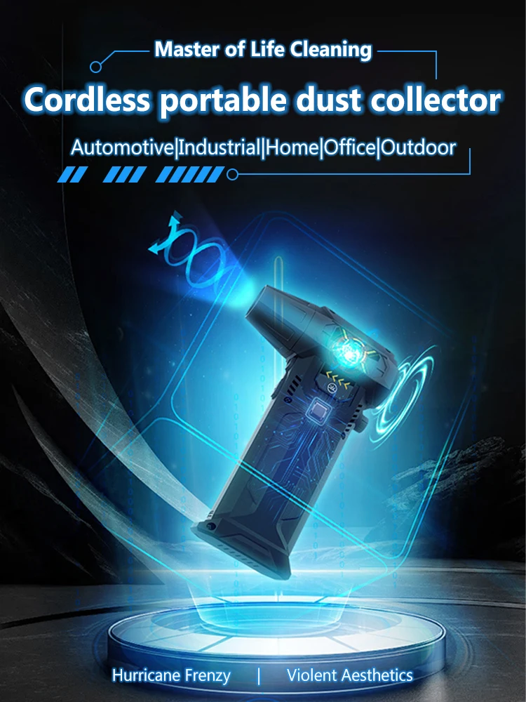 Новинка воздуходувка 130000 об/мин Турбовентилятор ручной мини-Турбовентилятор