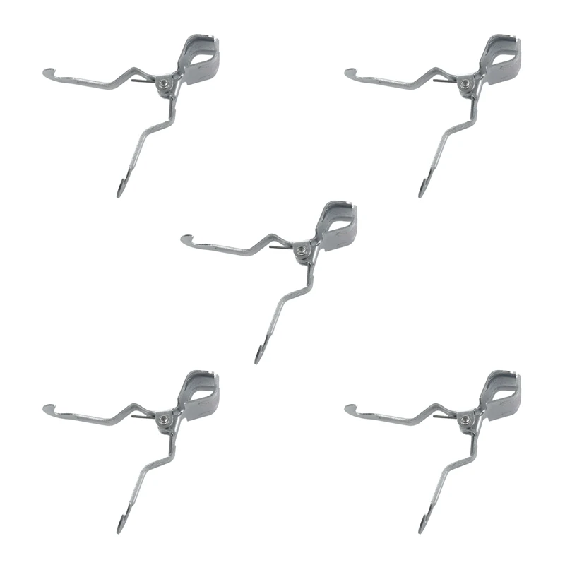

5X Outdoor Multi Tools Metal Iron Clip Paper Tissue Hanging Hook Camping Tent Accessories