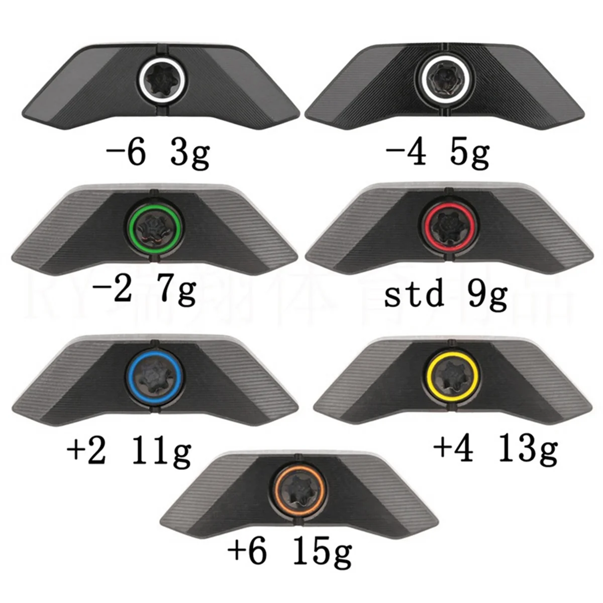 Вес Клюшки для клюшек Titleist TSR2 TSR4 деревянная головка 3G/5G/7G/9G/11G/1 3G/1