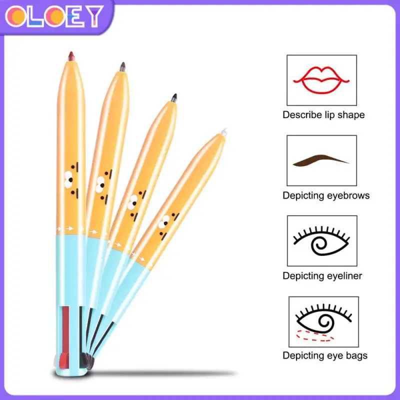 

Exquisite And Durable Eyebrow Natural Free Of Lumps Easy To Draw Eyeliner And Authentic Products Bright Color Lipliner