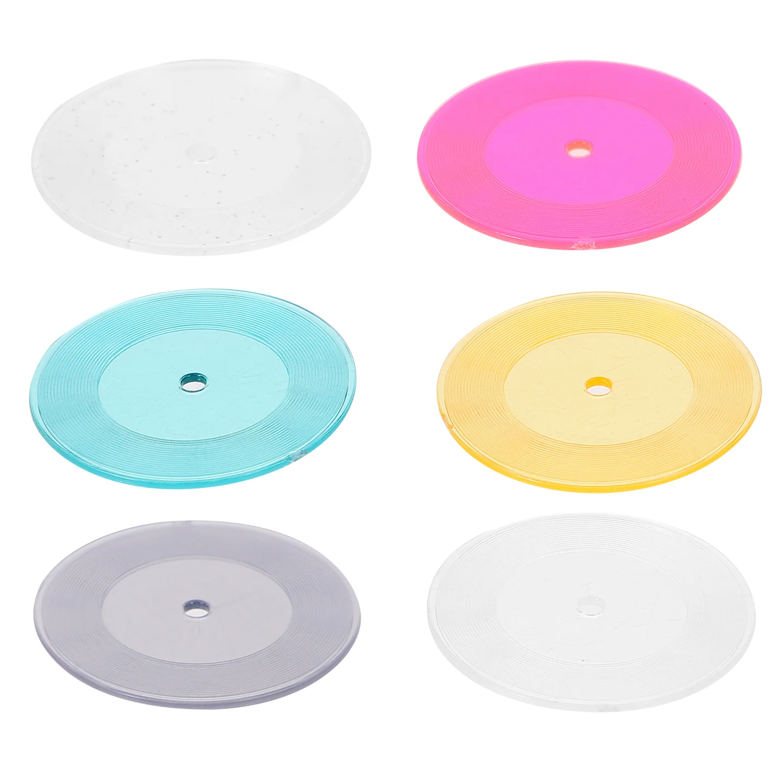 

6pcs House Miniature Decoration Vintage Mini Record Model House Layout Mini Record