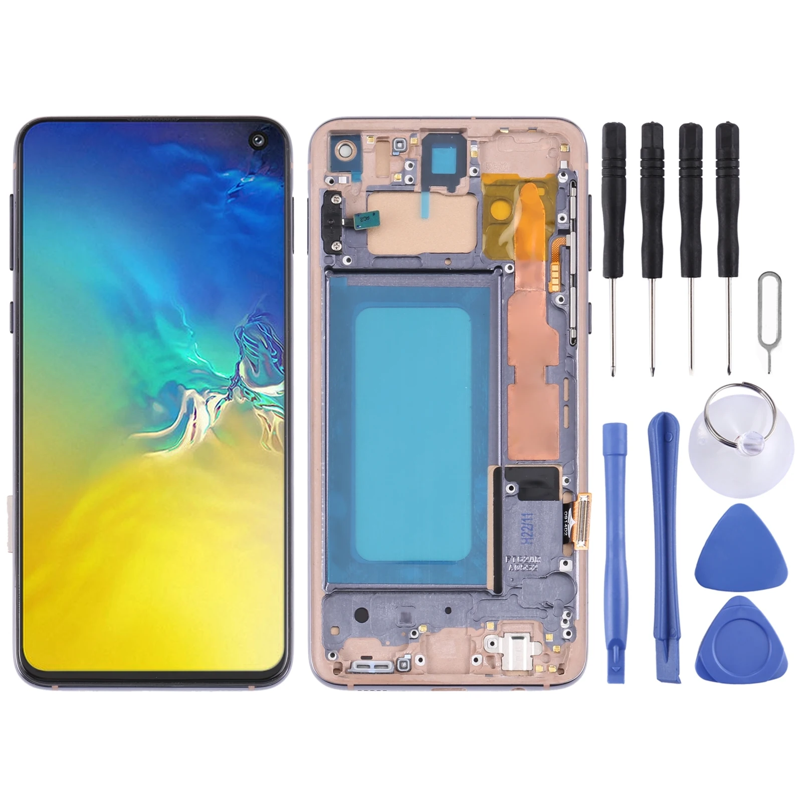 TFT LCD Screen For Samsung Galaxy S10e SM-G970 Digitizer Full Assembly with Frame