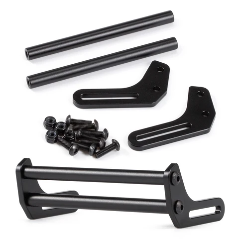 Металлический передний бампер Creapart для 1/10 LCG RC Rock Crawler