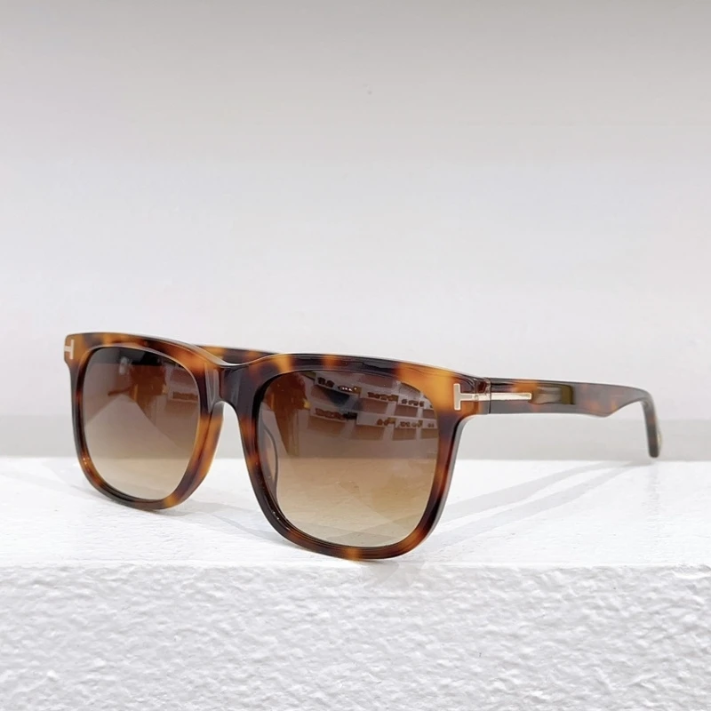 

Women's Glasses For The Sun Tom Brand Round Acetate Female Sunglasses FT0775 Y2K gafas de sol hombre Sunglasses For Men Women