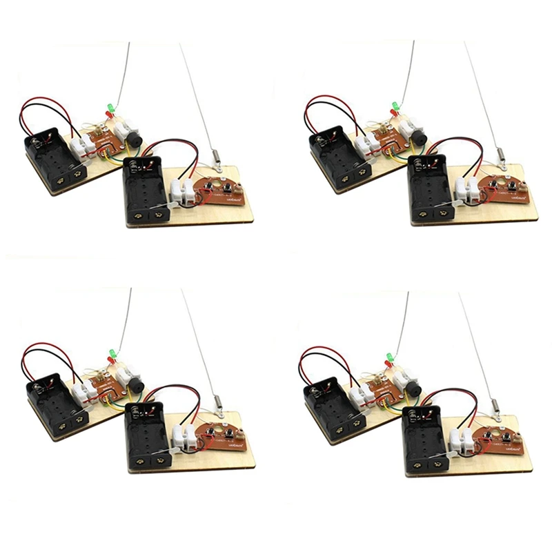 

В 4 раза больше, изучите код Morse, постройте телеграфную машину, эксперимент с электрической цепью, комплект электричества (без батареи)