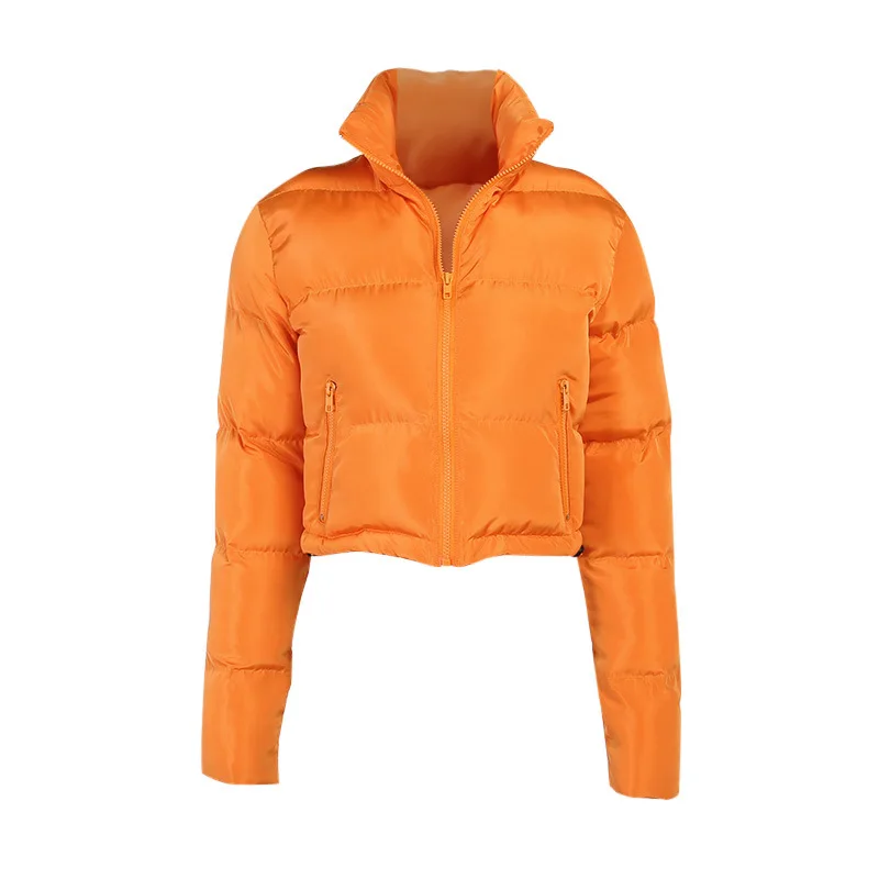 Woman Bomber Jacket Parkas Winter Clothes Women 2022 Bubble Cropped Puffer Coat Plus Size Clothing Oversized Streetwear
