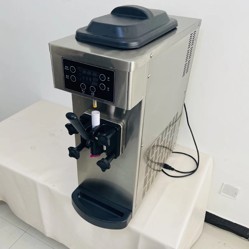 

PBOBP Most Popular Ice Cream Machine Desktop Soft Ice Cream Makers Factory Price Yogurt Ice Cream Machine