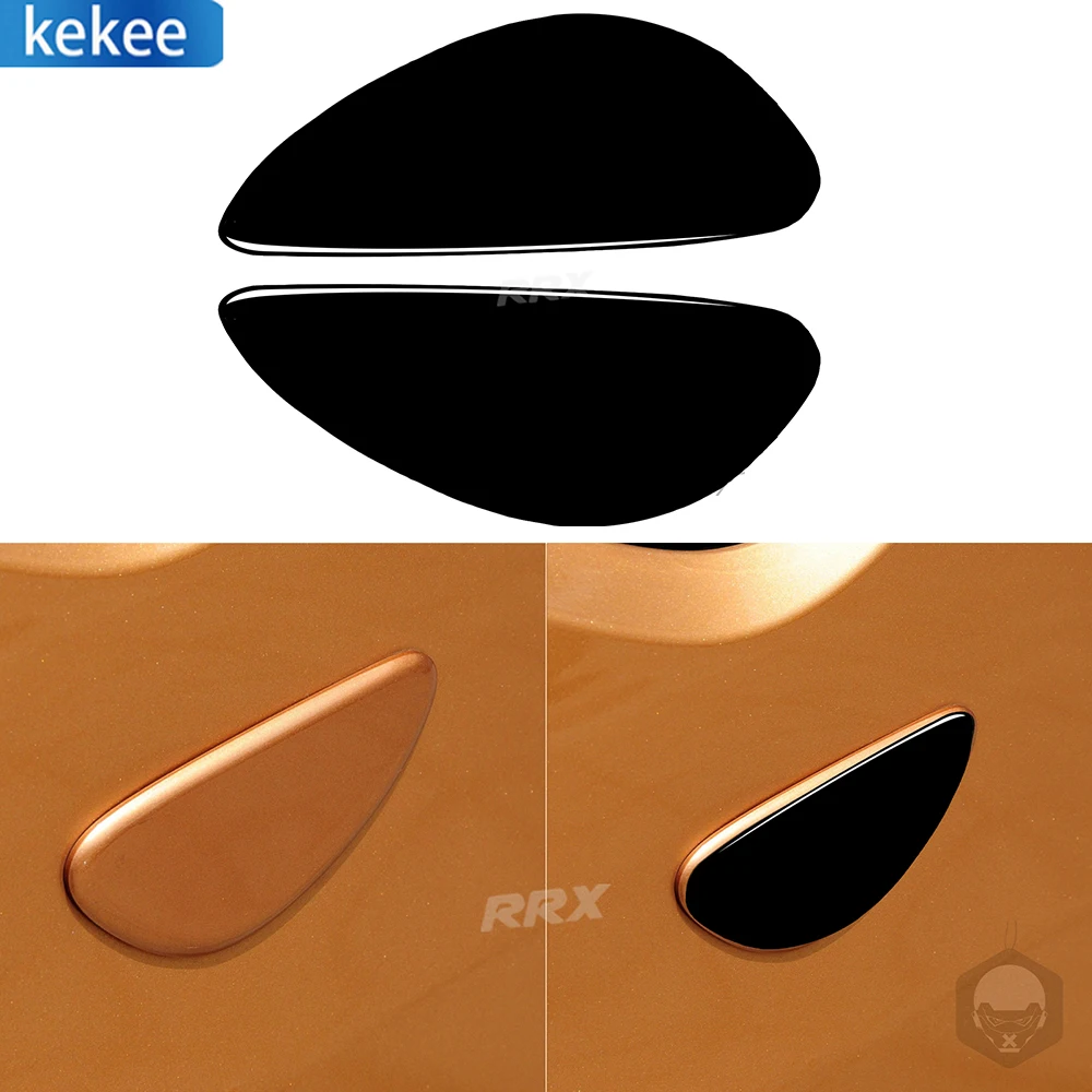 

For Infiniti FX 2009-2013 QX70 2014+ Piano Black Front Face Trim Cover Car Interior Decoration Accessories Stickers