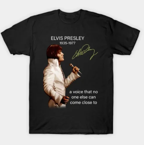 

Elvis Presley A Voice никто другой не может приближаться к футболке