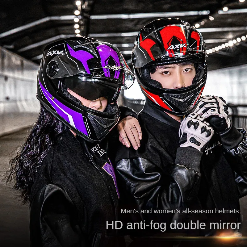 Мотоциклетный шлем унисекс съемный с двумя объективами персонализированный