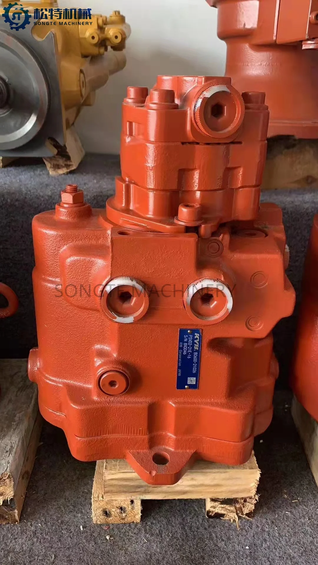 Детали экскаватора для строительной техники Гидравлический Главный насос