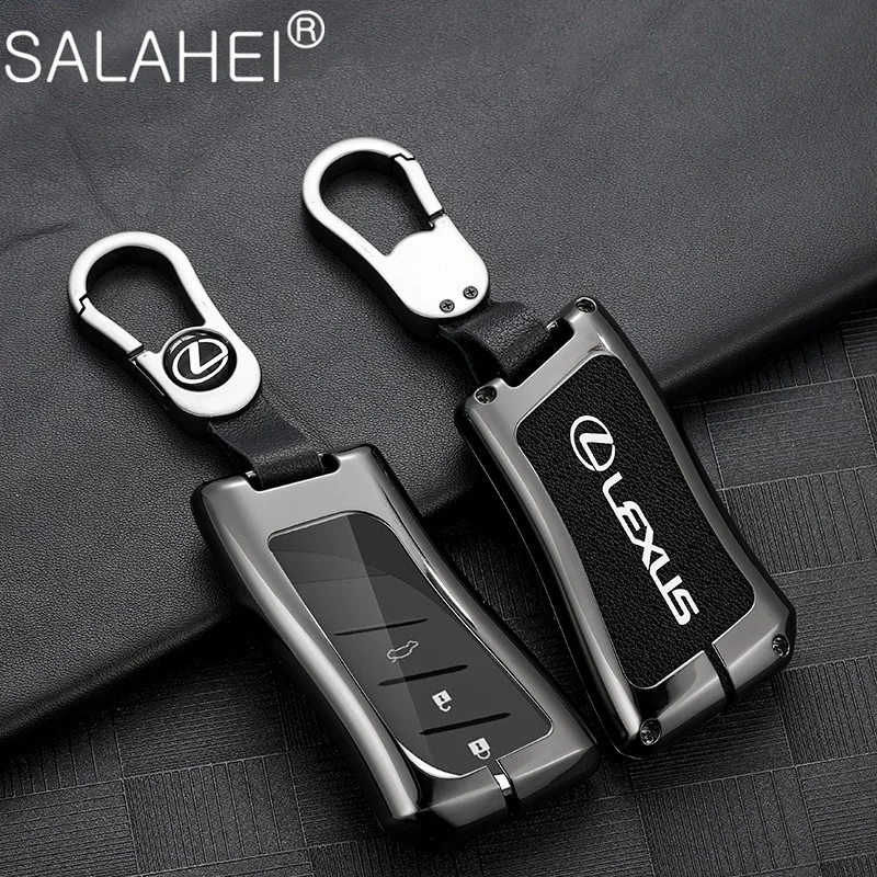 

Alloy Car Key Cases Cover Shell Fob For Lexus IS ES CT200H NX LX 250 300 350 450H 300H ES300h ES200 UX250h LS350 LS500h ES350