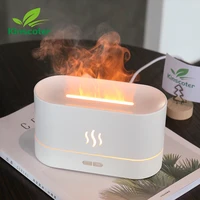 kinscoter flame air humidifier fragrant essential oil aroma diffuser aromatherapy machine for home yoga