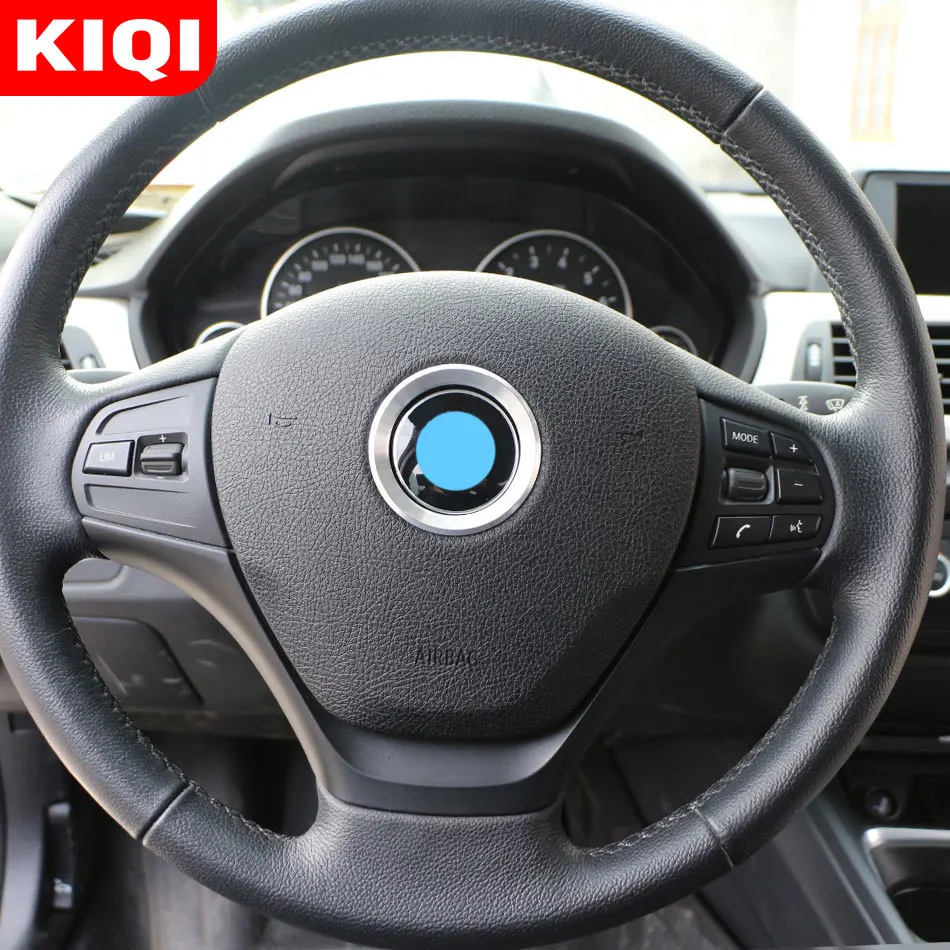 Автомобильное кольцо на рулевое колесо круглая наклейка для BMW M3 M5 E36 E46 E60 E90 E92 F48 F30