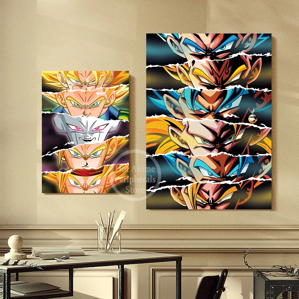 Креативная Картина на холсте аниме Наруто супер Драконий жемчуг Z роли