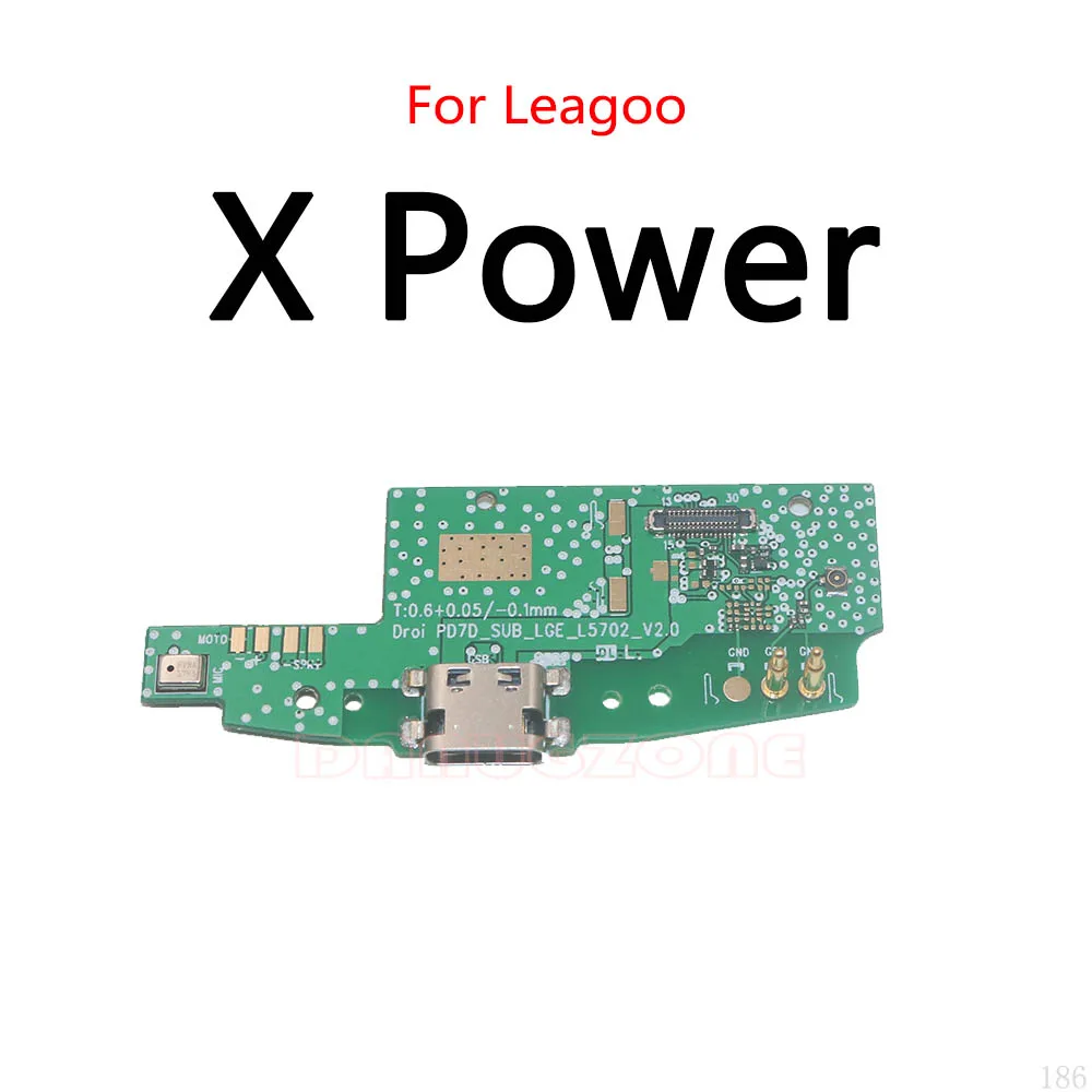 Для Leagoo T8S M11 T5 S10 X Power 5 KIICAA MIX USB-коннектор для зарядной док-станции разъем