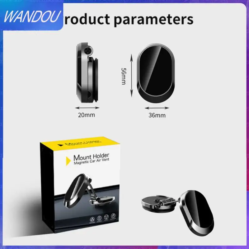 

720 Degree Rotation Magnetic Phone Holder Creativity Mobile Phone Holder Folding Adjustable Phone Bracket Holder