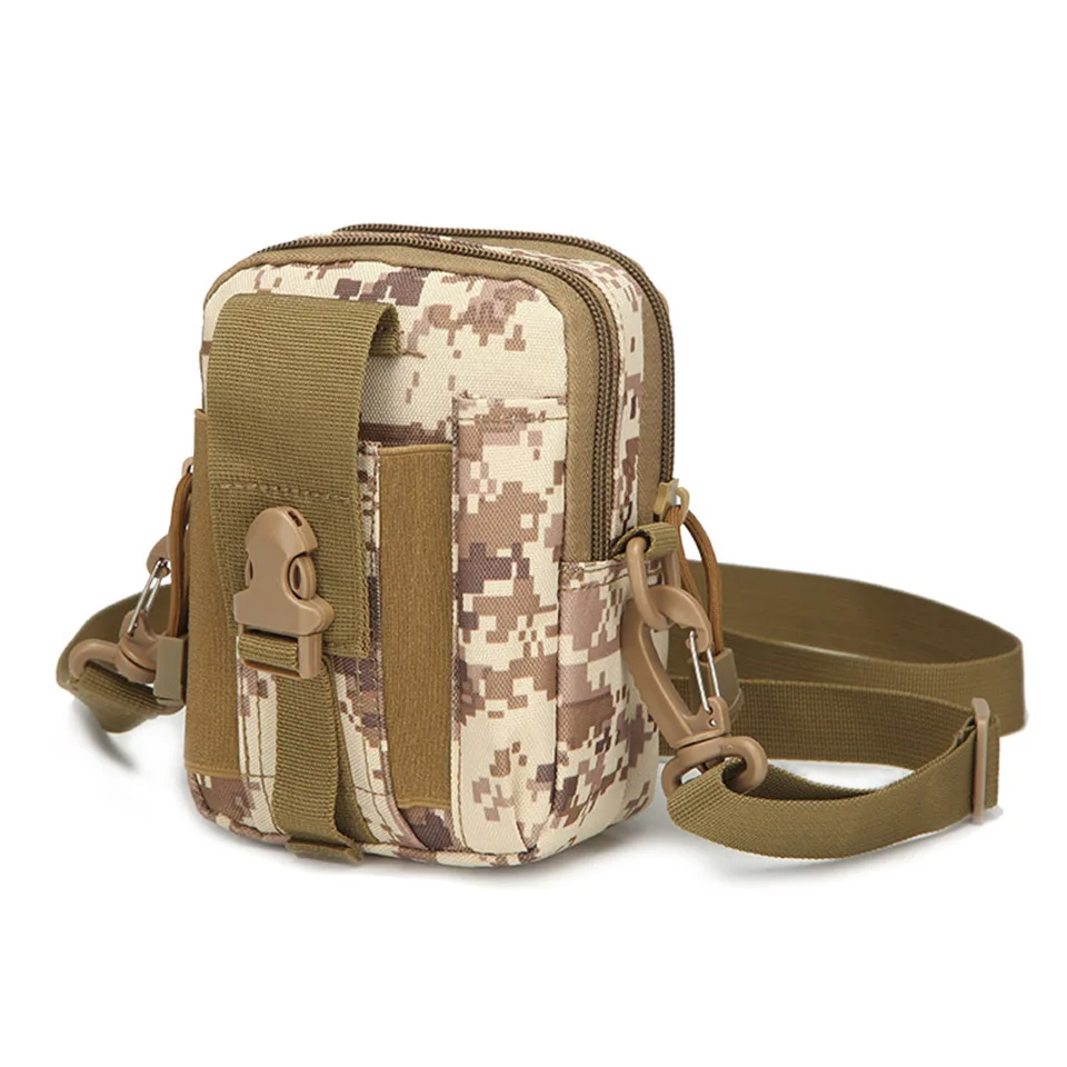 6.5 INCH Mobile Phone Bag Casual Men And Women Daily Wear Tactical Belt Waist Bag Camping Running Portable Design Waist Bag 158