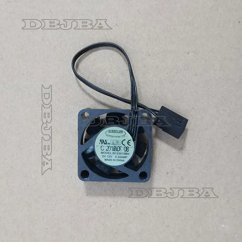 

1PC For EVERFLOW R123510BH 3CM 3010 12V 0.25A dual ball micro cooling fan