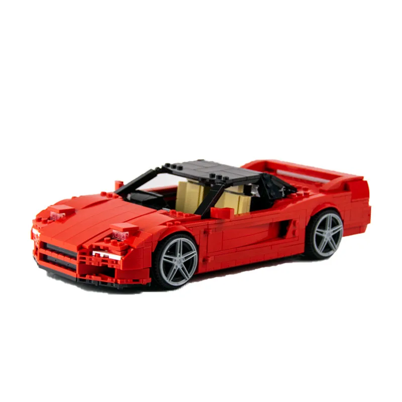 

Детали для сборки суперкара MOC-93304 NSX 1990, модель строительного блока для сращивания • детали для сборки, детский подарок на день рождения