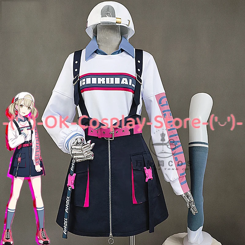 Azusawa Kohane Shiraishi An Shinonome Akito Aoyagi Toya Косплей Костюм Проект Sekai Хэллоуин Униформа На