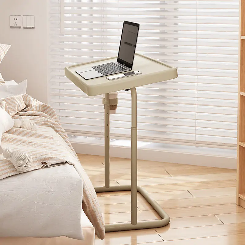 

Bed Folding Table Lazy Folding Table Can Lift Stretch Bedroom Notebook Dormitory Folding Table Standing Desk with roller