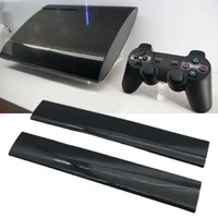 for ps3 slim 4000 console repair part black cover shell front housing case left right faceplate panel