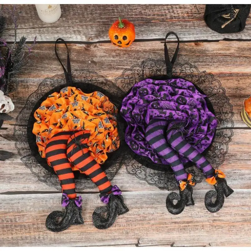 

Хэллоуин венок для двери