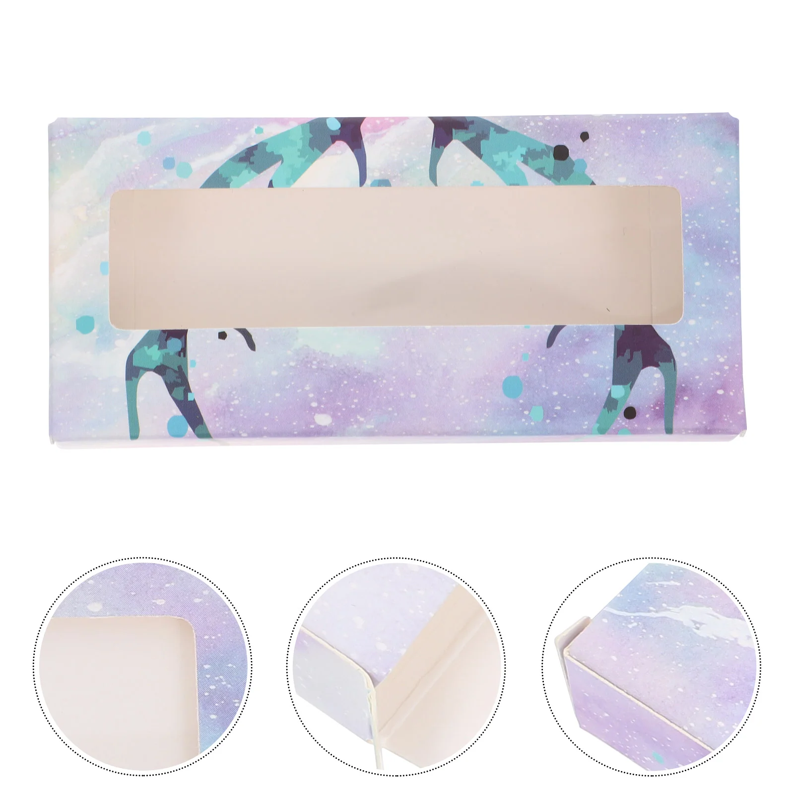 

Eyelash Box Case Lash Packaging Container Empty Holder Fake False Faux Boxes Packingstorage Display