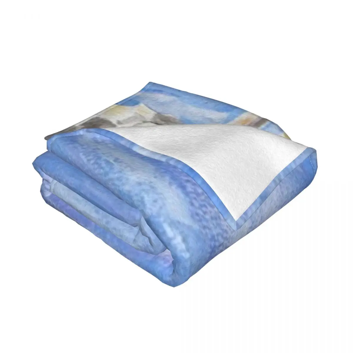 Ультрамягкое Флисовое одеяло с изображением акрополиса Греции Афин