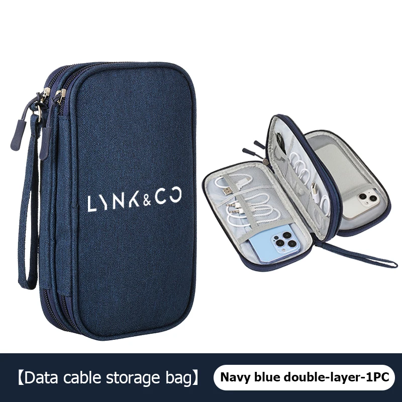 

Для LYNK & CO портативный автомобильный водительский кабель, чехол для гаджета, сумка для хранения ключей Phev 05 Phev 06 Phev 09 01 02 Hatchback 03