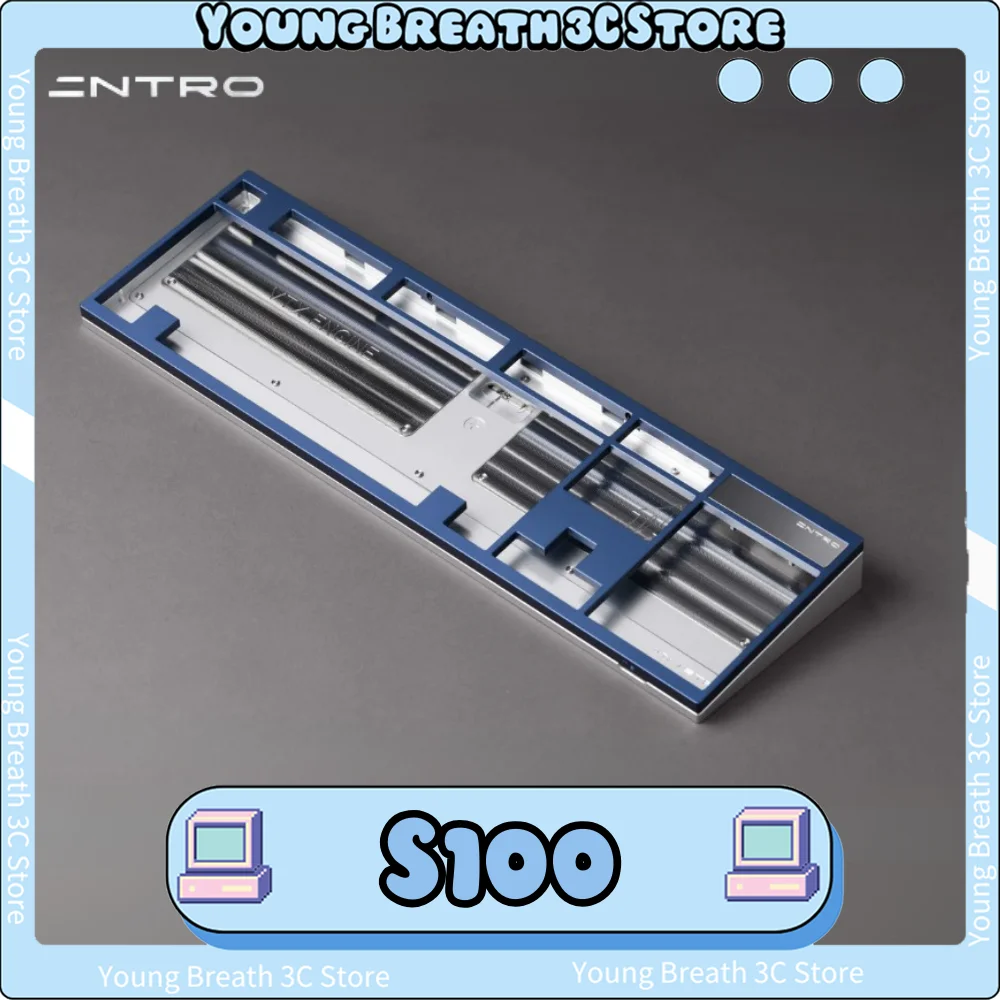 Комплект механической клавиатуры Vertex INTRO S100 из алюминиевого сплава трехрежимная