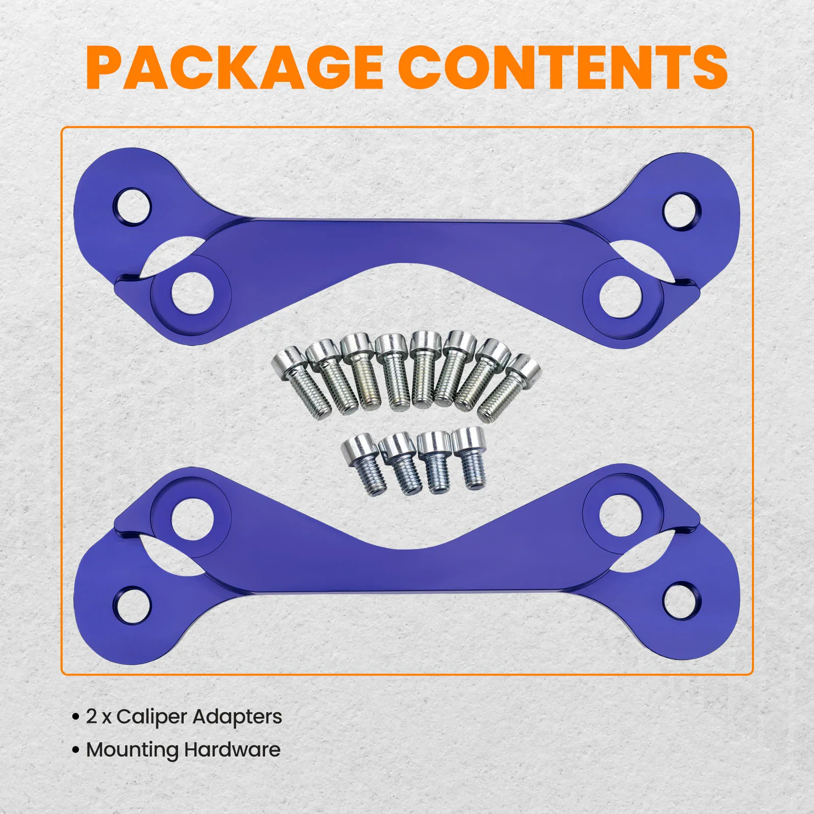 

Brake Caliper Adapters for Subaru Legacy GT 2000-2009 Impreza 2.5i 2006-2007