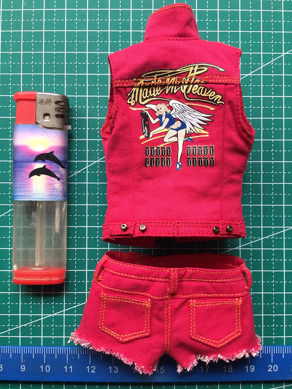 1/6 г., DAMTOYS DMS038, жители злого игрока, символов, женское красное пальто, короткие брюки с уникальным рисунком, подходит для экшн-игры 12 дюймов