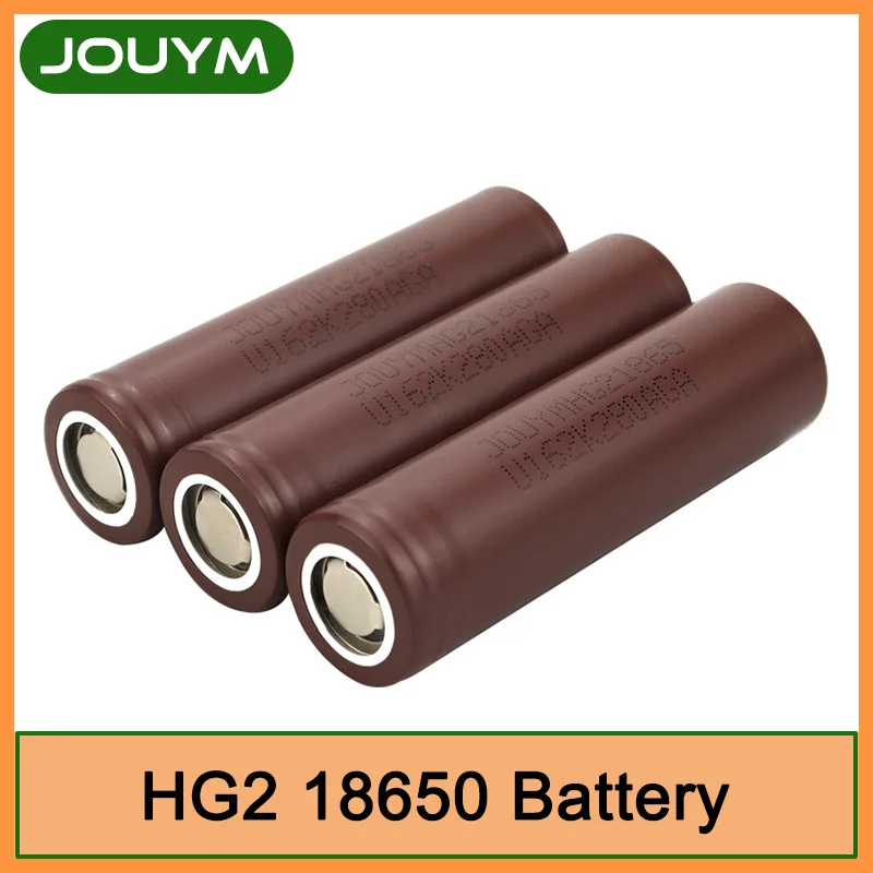 Литиевая аккумуляторная батарея JOUYM 18650 HG2 3,7 в для шуруповерта Литиевая аккумуляторная батарея JOUYM 18650 HG2 3,7 в для шуруповерта
