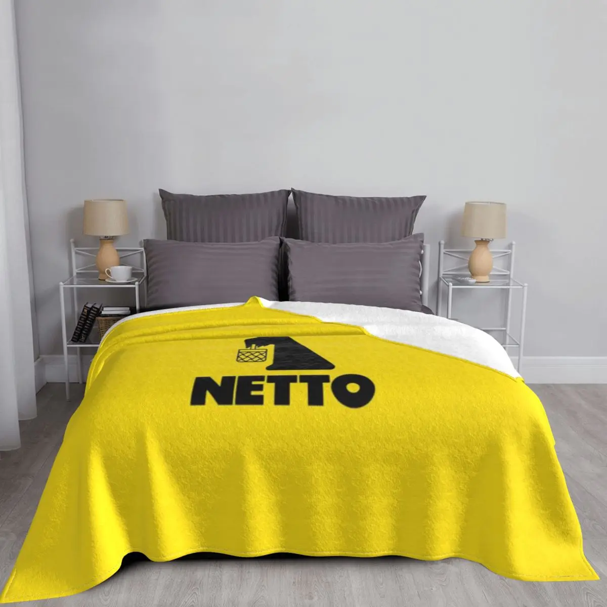 NETTO Ультрамягкое одеяло из микрофлиса