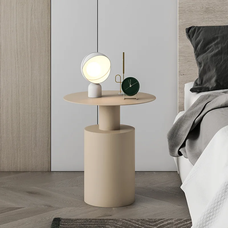 

Nordic Coffee Table Modern Minimalist Bedside Bedroom Rounded Modern Bedside Table Luxury Nightstand Unique Furniture LQQ64YH