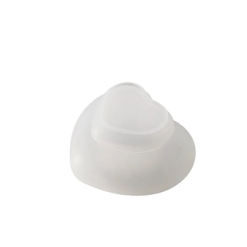 Баночка для свечей в форме сердца гипсовая силиконовая форма сделай сам коробка