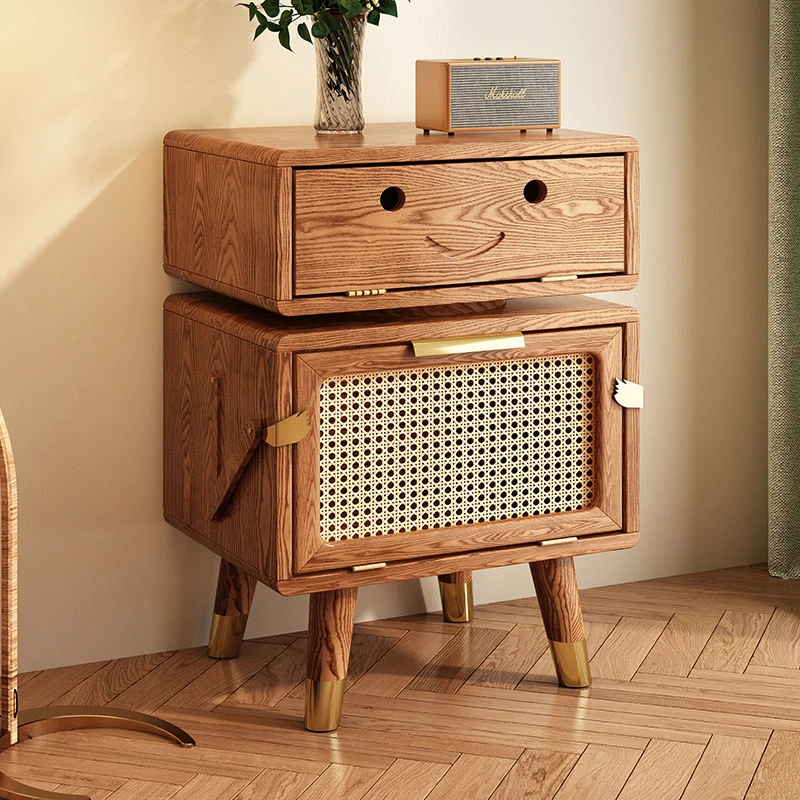 Органайзер кремовые прикроватные тумбочки современные европейские милые из